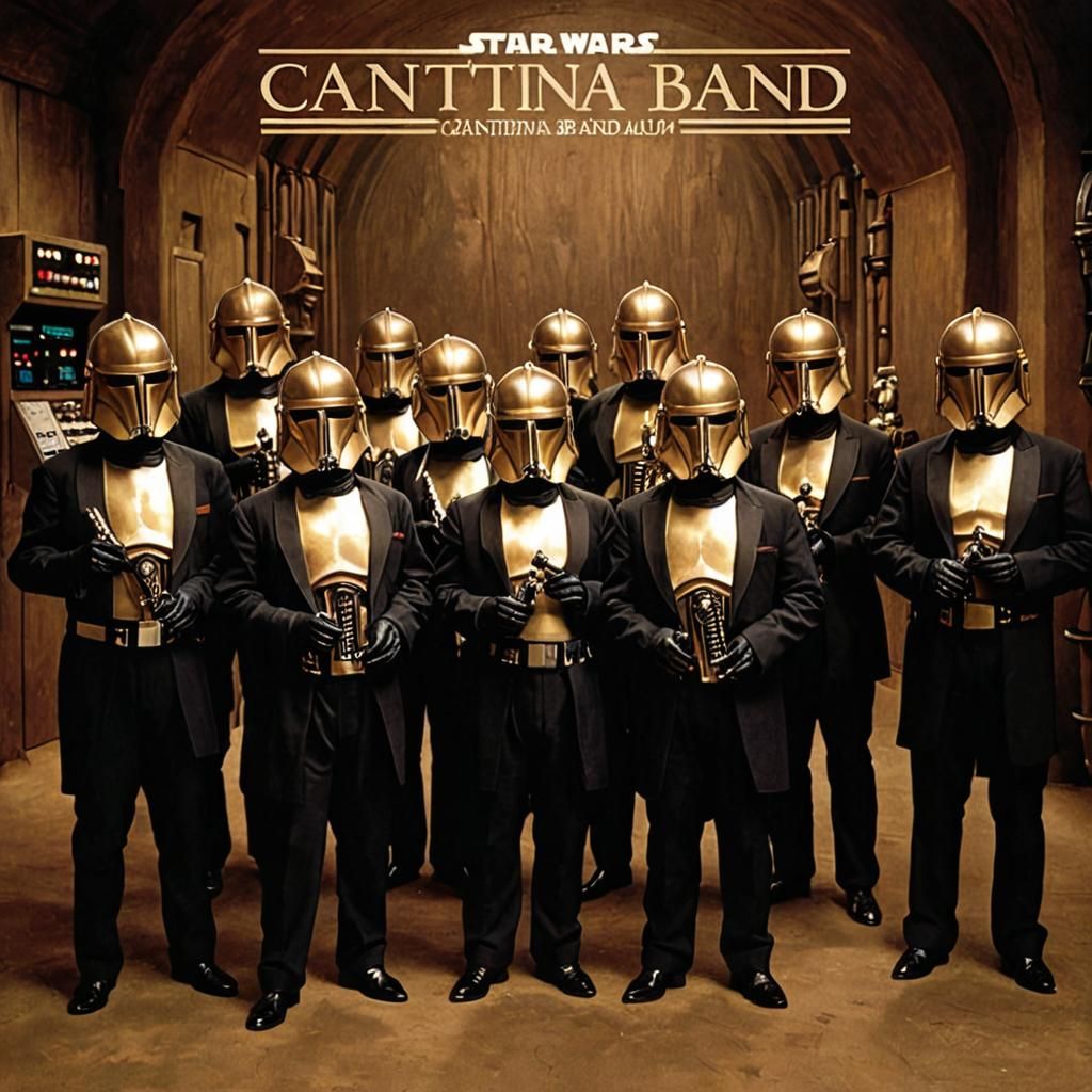 Star Wars Cantina Band Album Cover Art