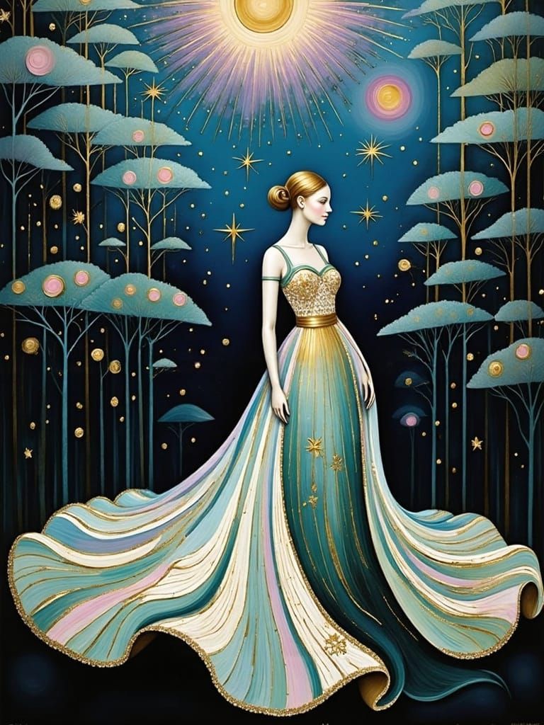 <lora:Gold and pink:1.0> seaside wildflowers by Dorothy Lath...