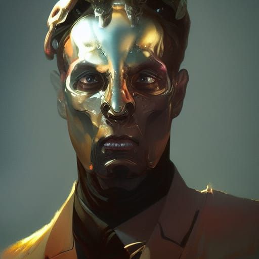 Hannibal Spectre Portrait in Hyperdetailed Style