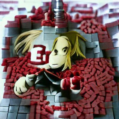 Edward Elric Portrait: The Fullmetal Alchemist