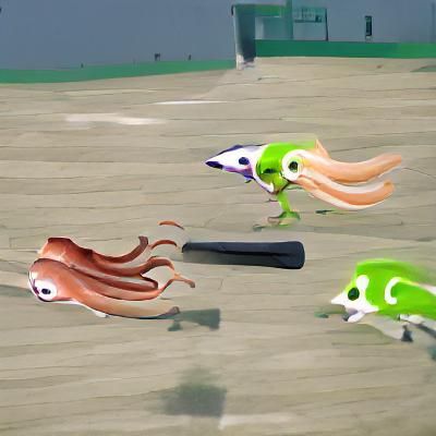 AI Generated Image of Squid Game