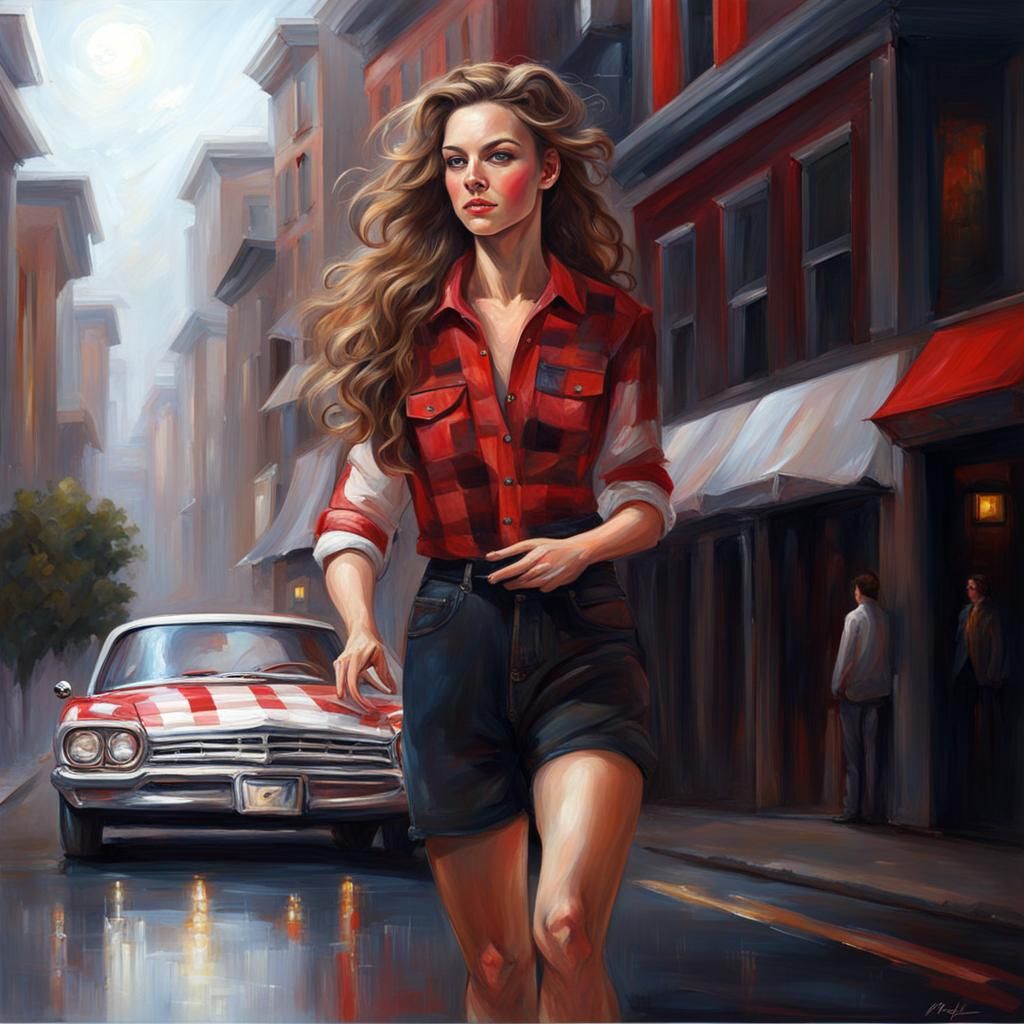 Drag Race Grand Finale: Hyperrealistic Oil Painting