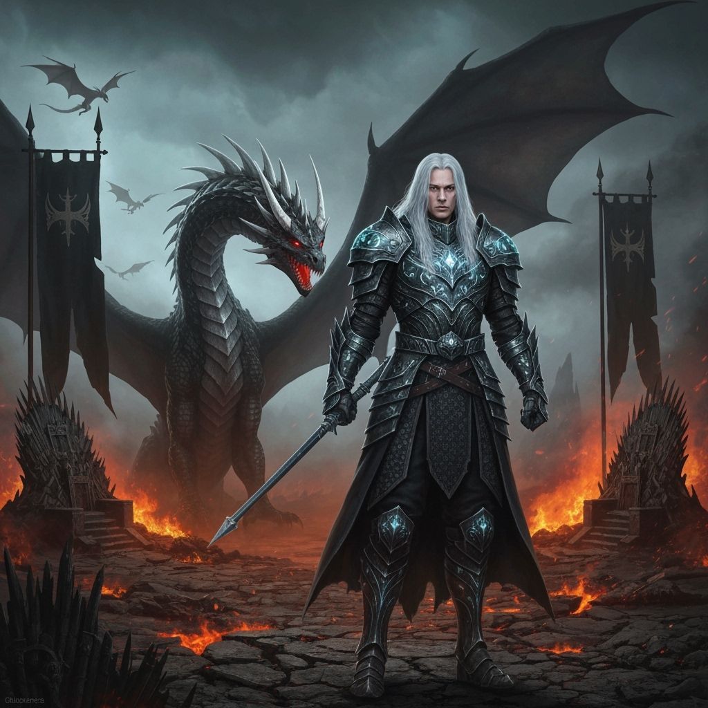 Vaelarys Commands Umbraethys in Scorched Lands