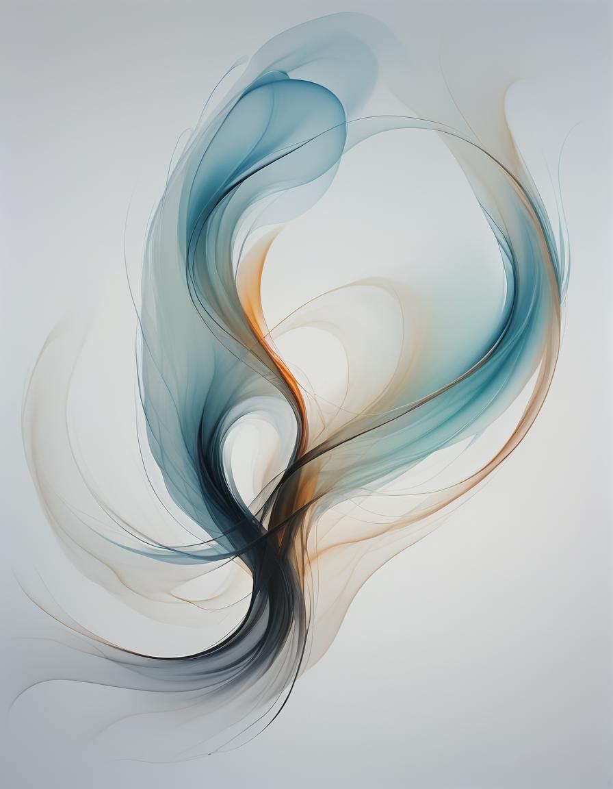 Ethereal Abstract Portrait of Ji-U