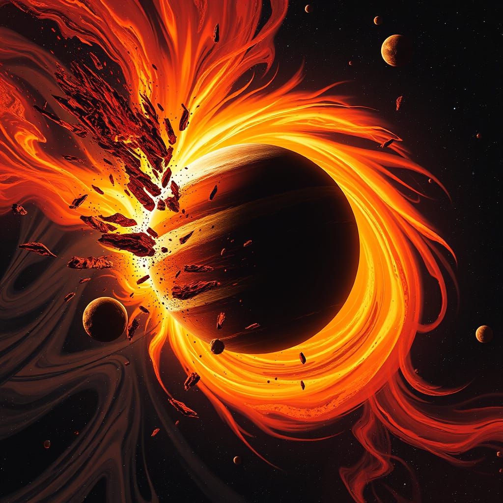 Cosmic Cataclysm: Mars and Theia Merge to Form Earth