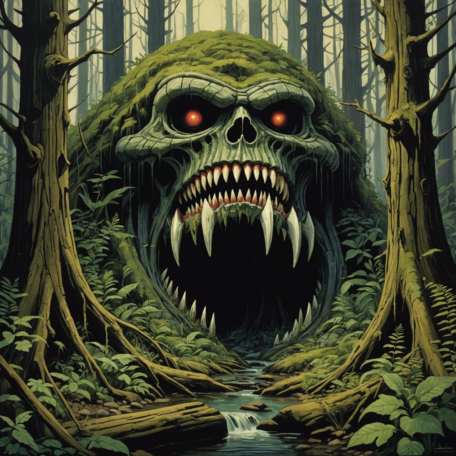 Rotten Tooth Forest: A Sci-Fi Fairytale in Pop Art