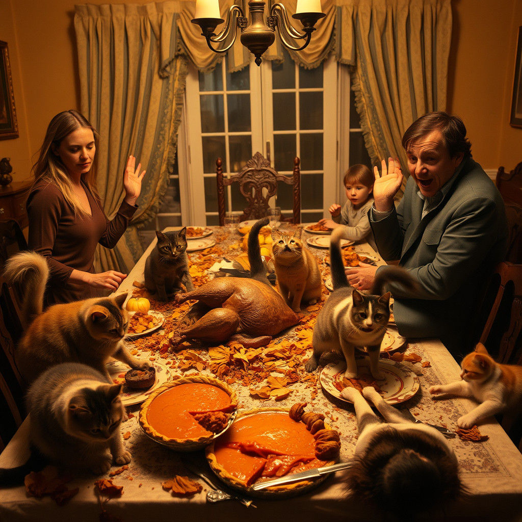 “But what are the Cats doing on this Table?”