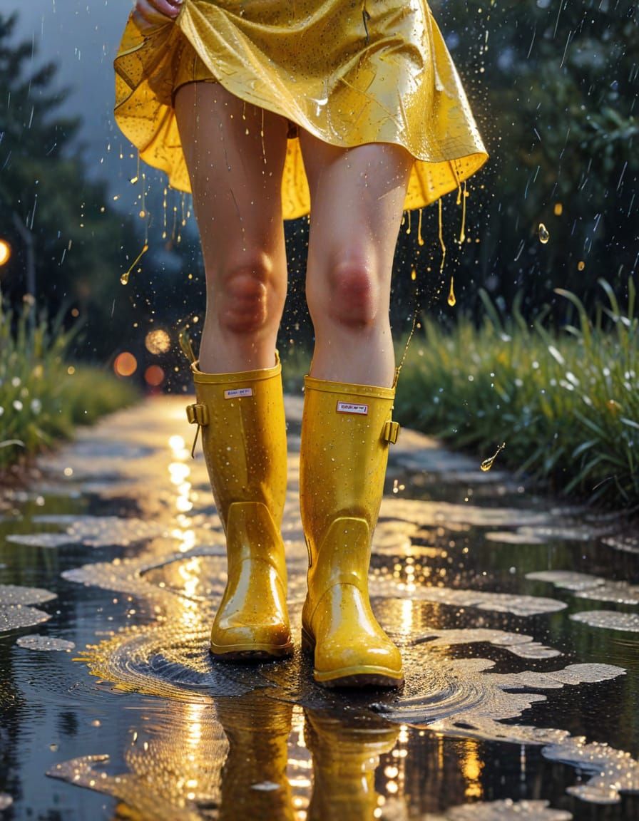 Dancing the rain away