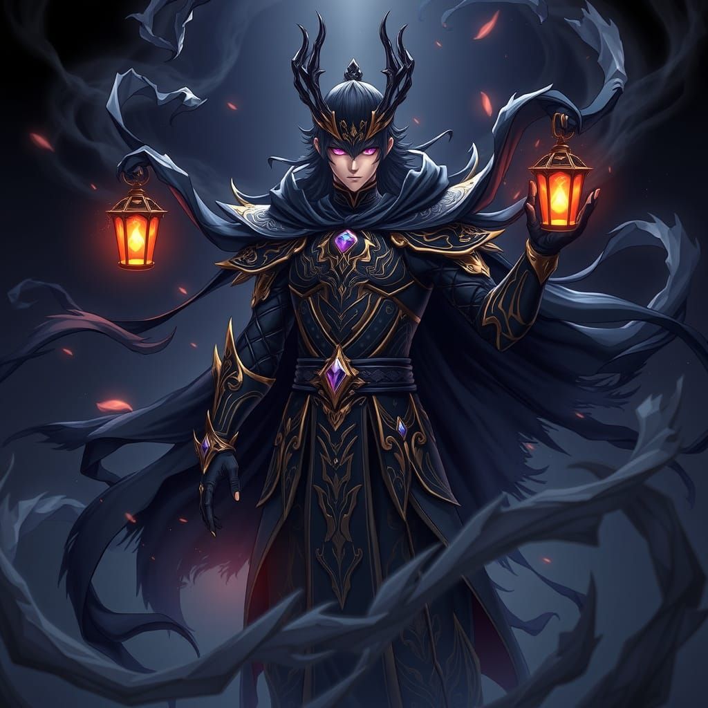 Ethereal Anime Hero Dominates Dark Realm