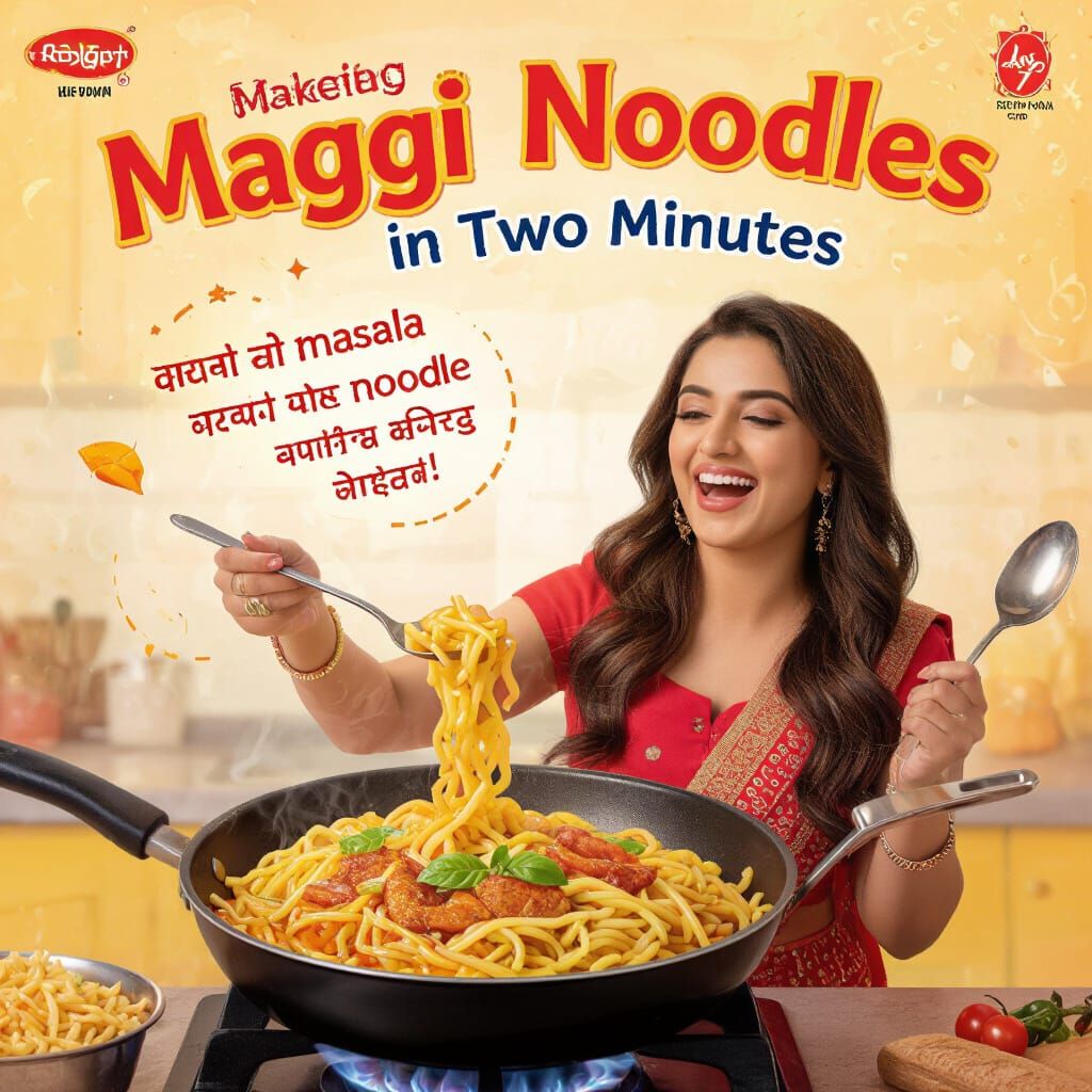 Fusion Cooking Song: Maggi in Two Minutes