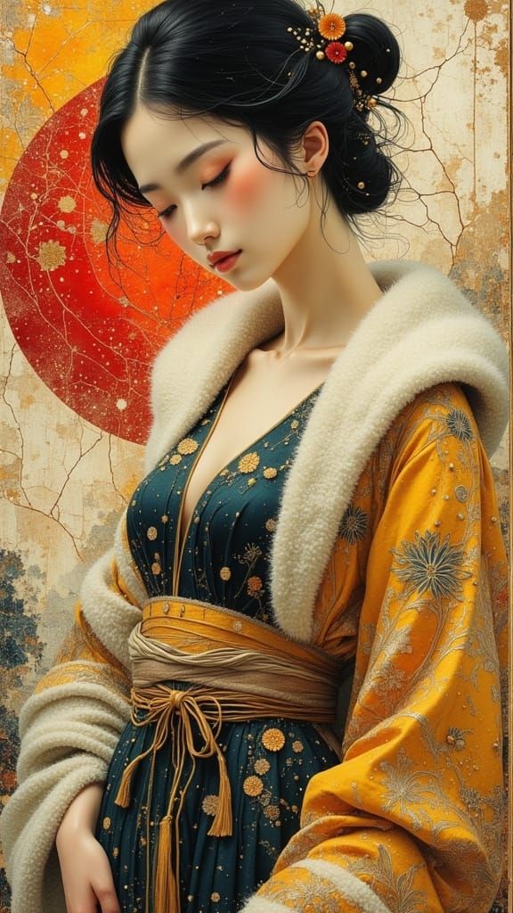 Perfect Male Beauty in Abstract Gay Art Style