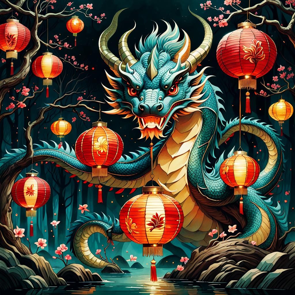 Year of the wood dragon 2024