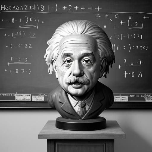 Einstein Bobblehead with Tongue Out