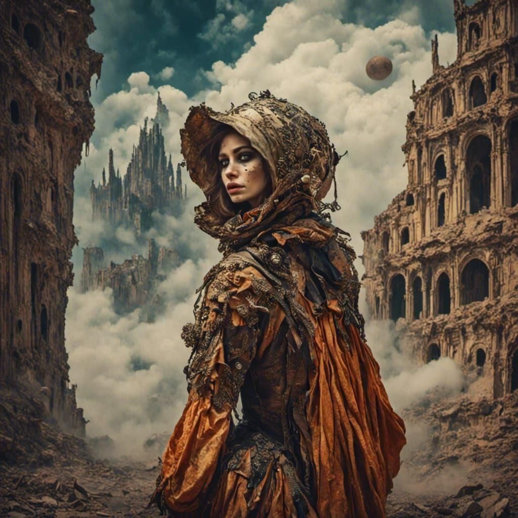 Dreamlike Masquerade: An AI-Generated Fantasy