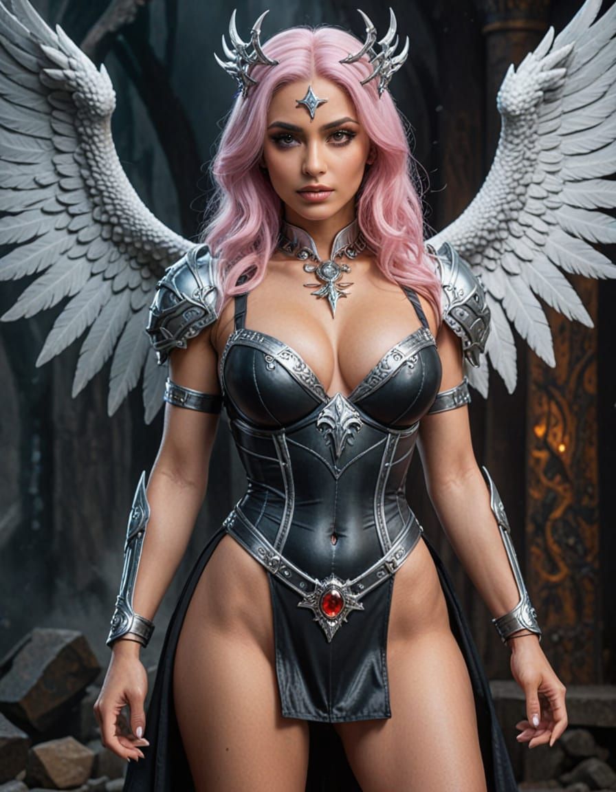 Sci-Fi Gothic Indian Queen of Ice