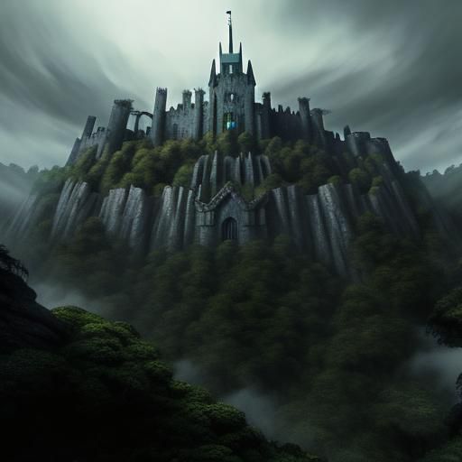 Dol Guldur Fortress in Mirkwood