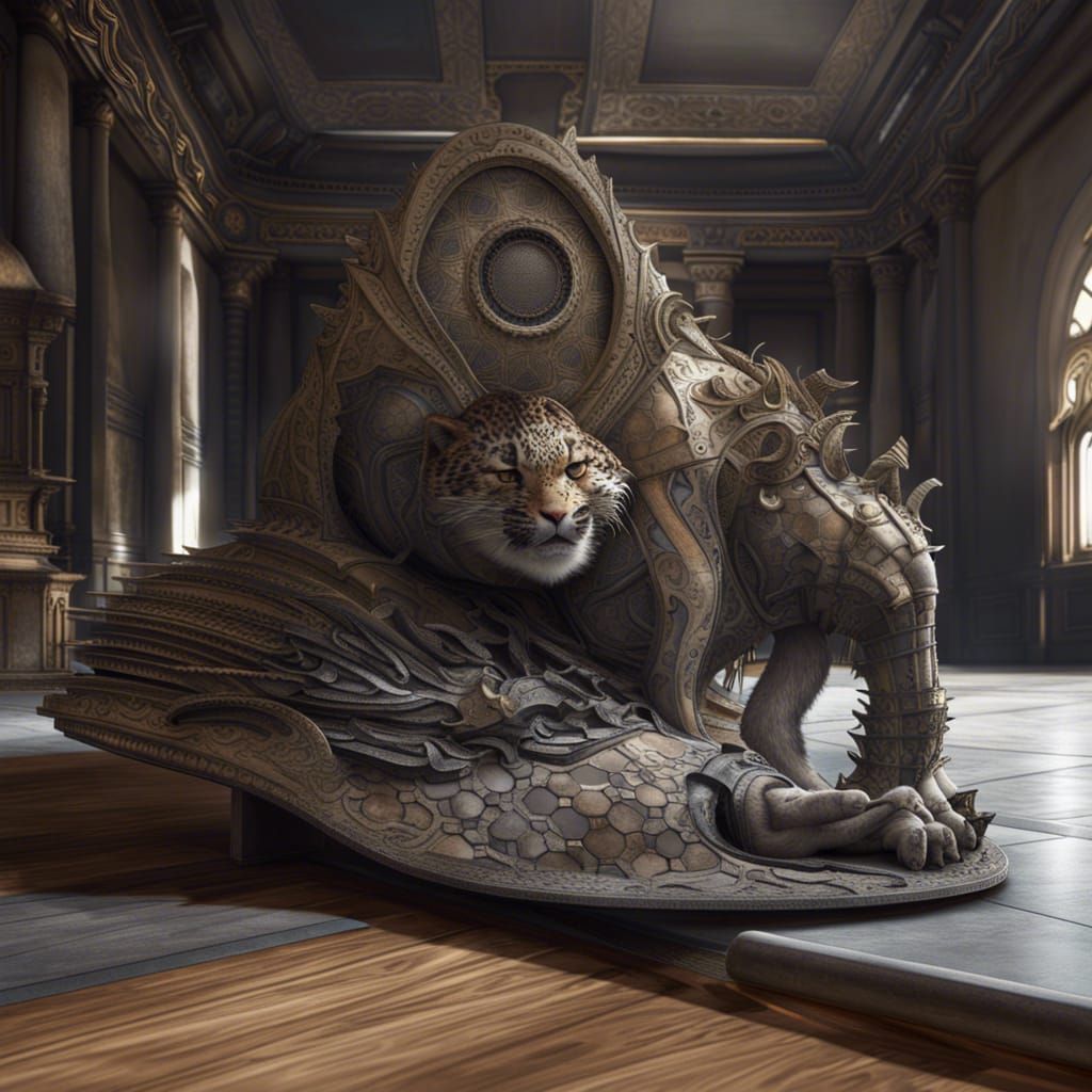 Dramatic Portrait of Liz Gael: Digital Matte Painting