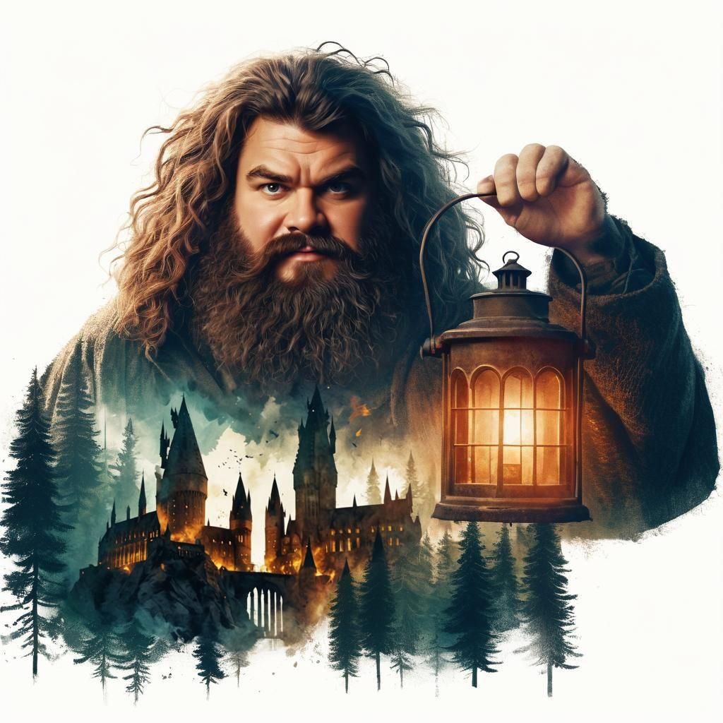 Jack Black as Hagrid
