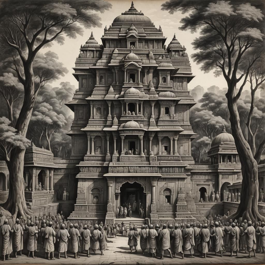 Gupta Empire Landscape: Classical Indian Art