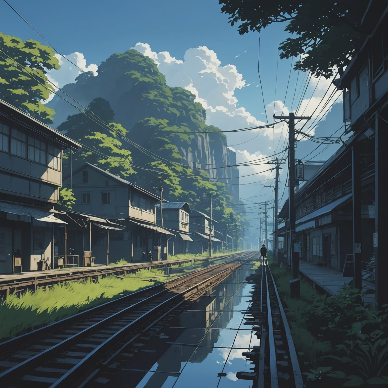 Grimdark Image in Anime Style