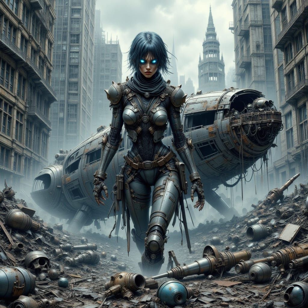 Cyborg Escape in Post-Apocalyptic Westminster