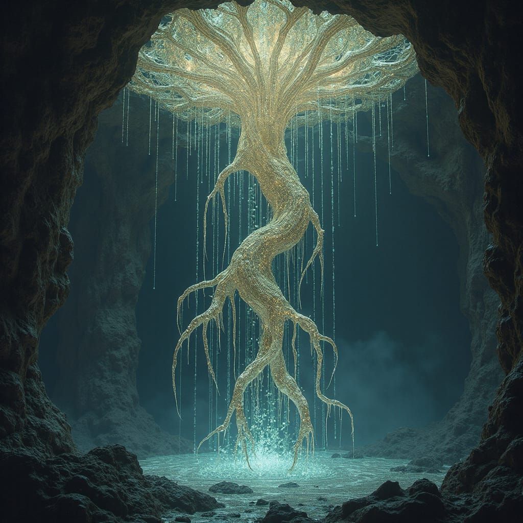 Subterranean Root System of Abstract Knowledge