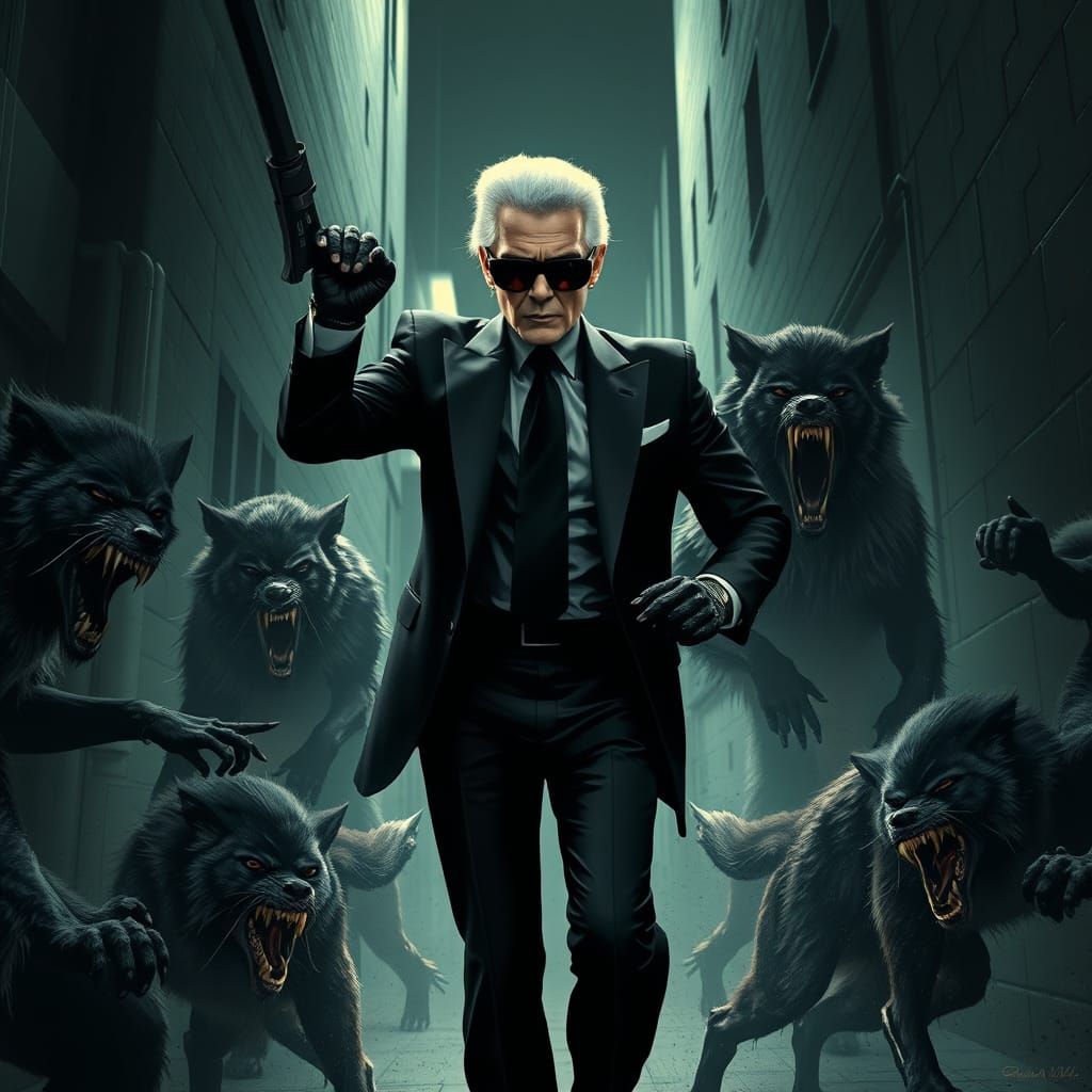 Fashion Designer Battles Werewolves: Graphic Novel Illustrat...