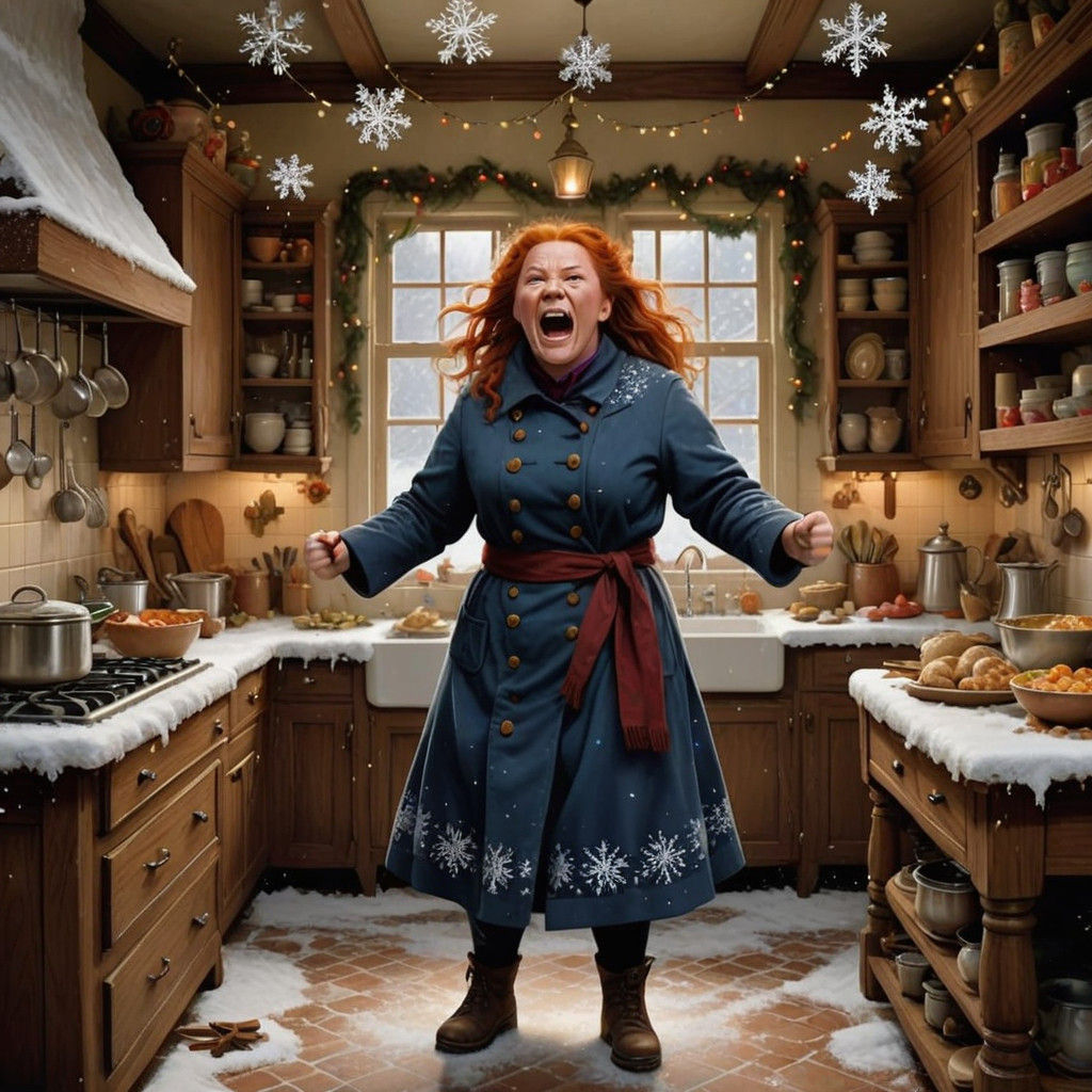 After the Portable Swamp's success, a Portable Blizzard seemed a good idea. Testing it in mum's kitchen, otoh...