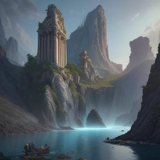 Fantastical Greek Mythology Concept Art