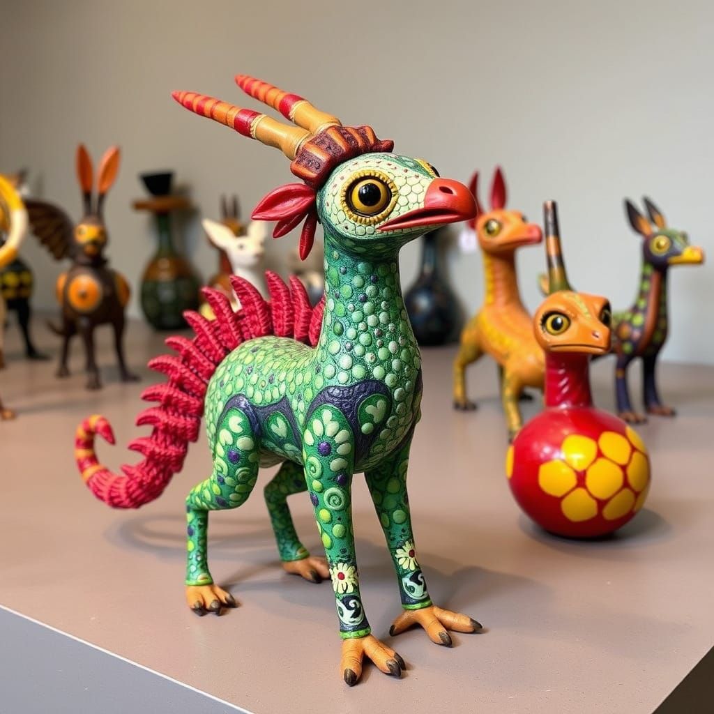 Whimsical Alebrije Art Gallery
