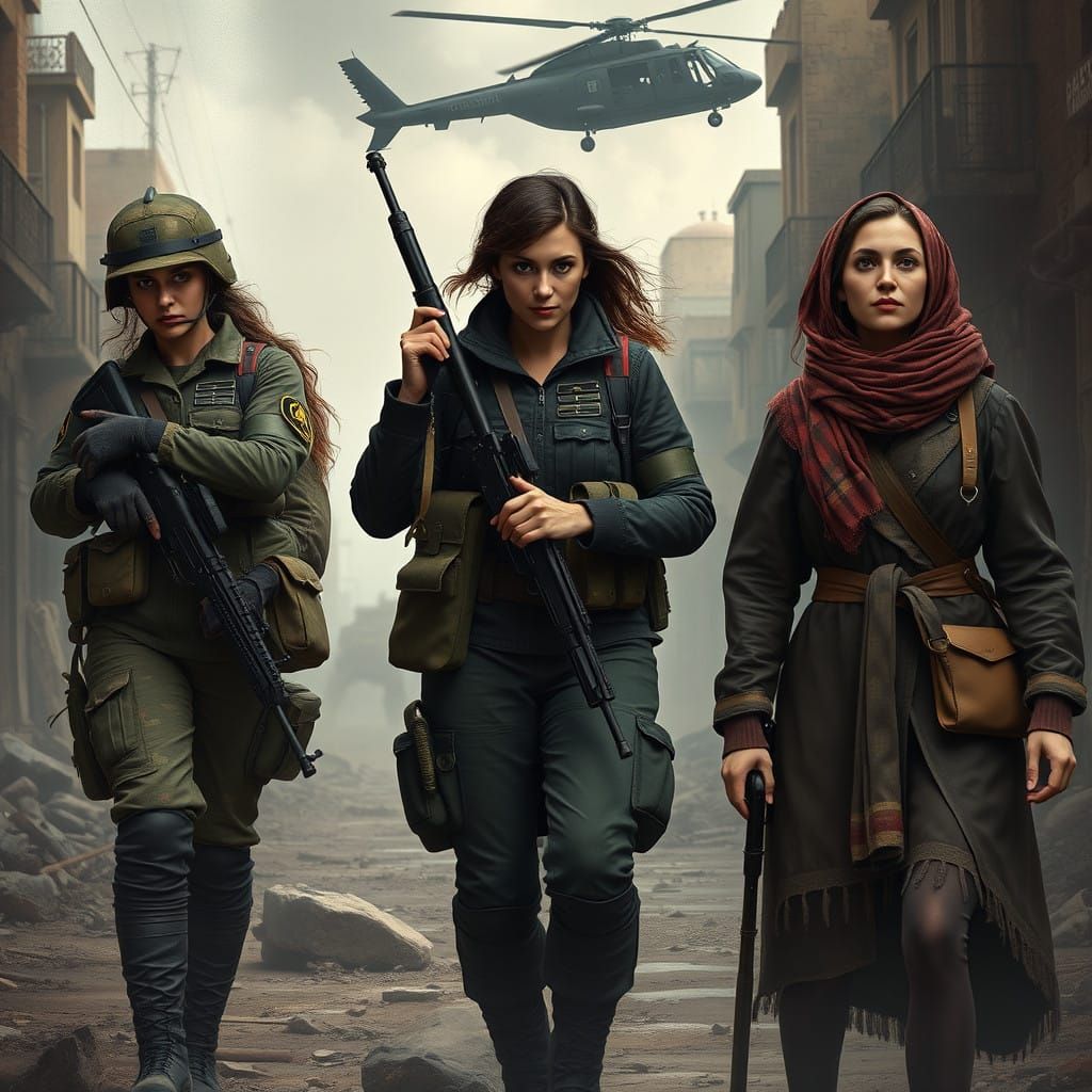 War-Torn Syria: A Triumvirate of Women in Distinct Roles