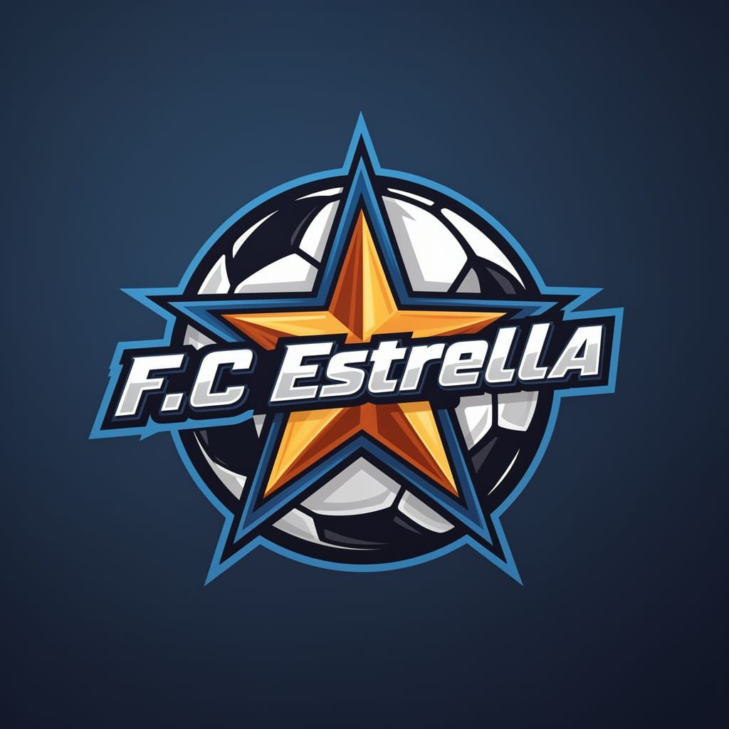 F.C Estrella Football Club Logo in Full HD