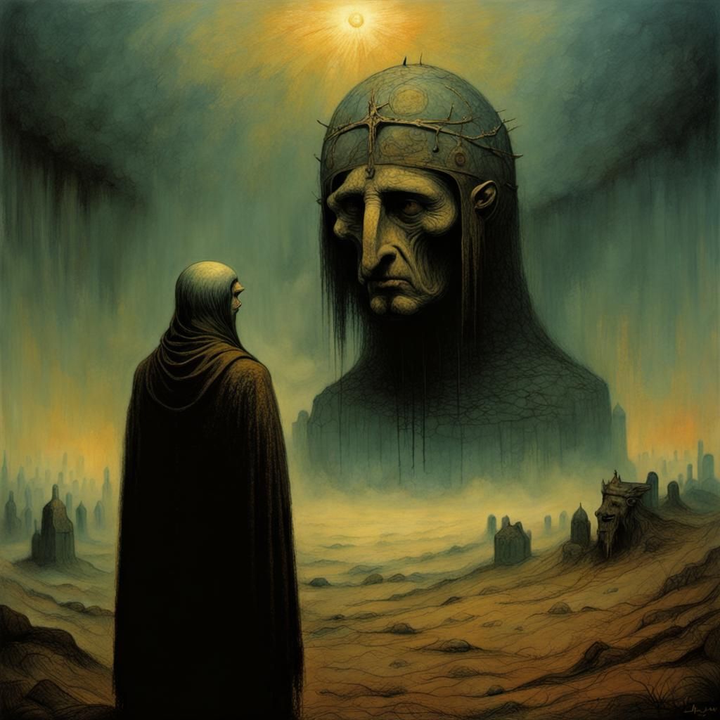 Ethelred the Unready in Surreal Style