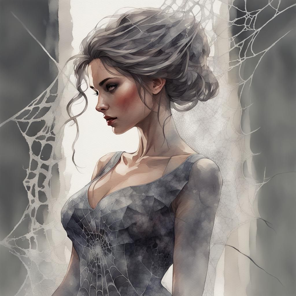 A Dress Made of Spidersilk