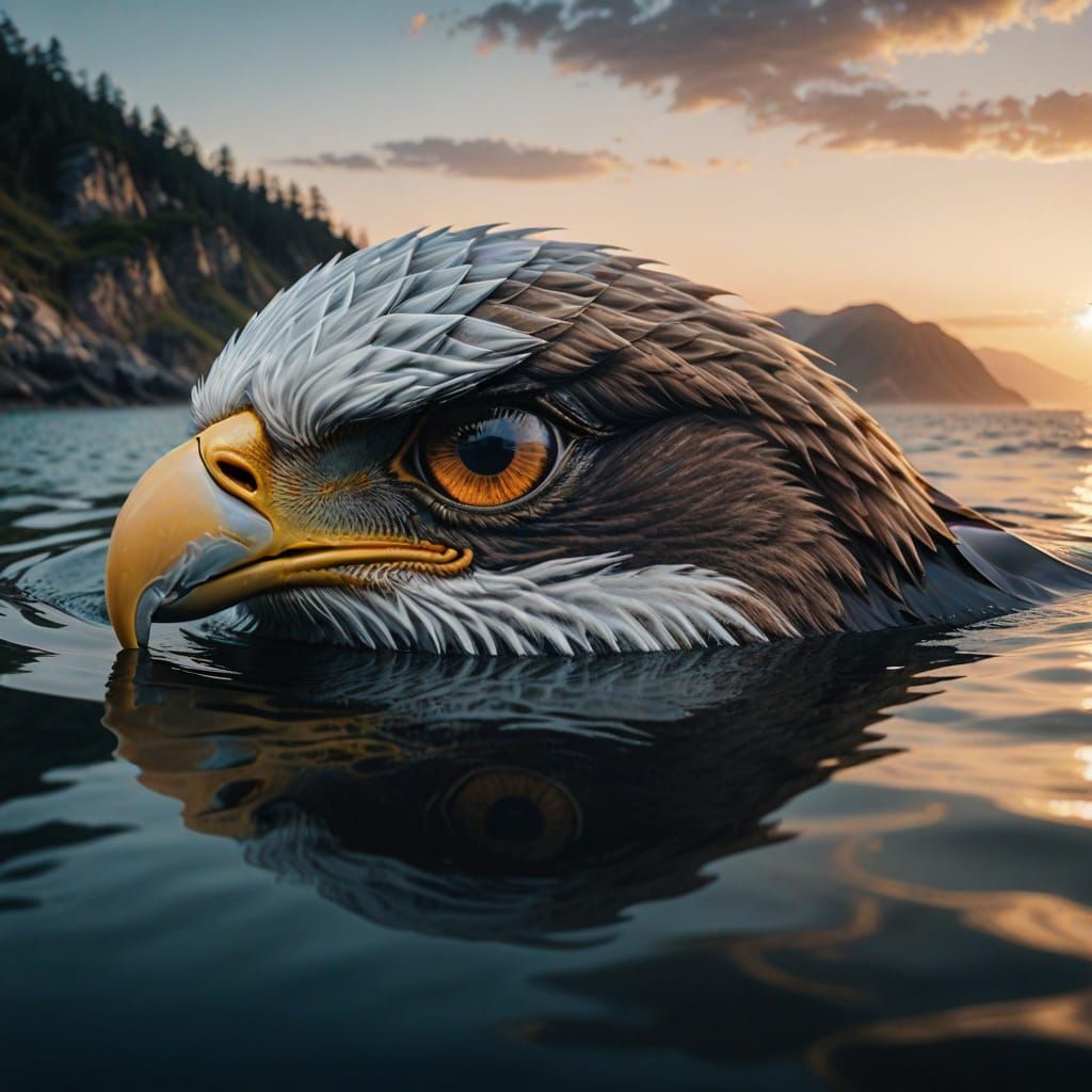 Ethereal Eye Reflects Oceanic Majesty in Cinematic Double Ex...