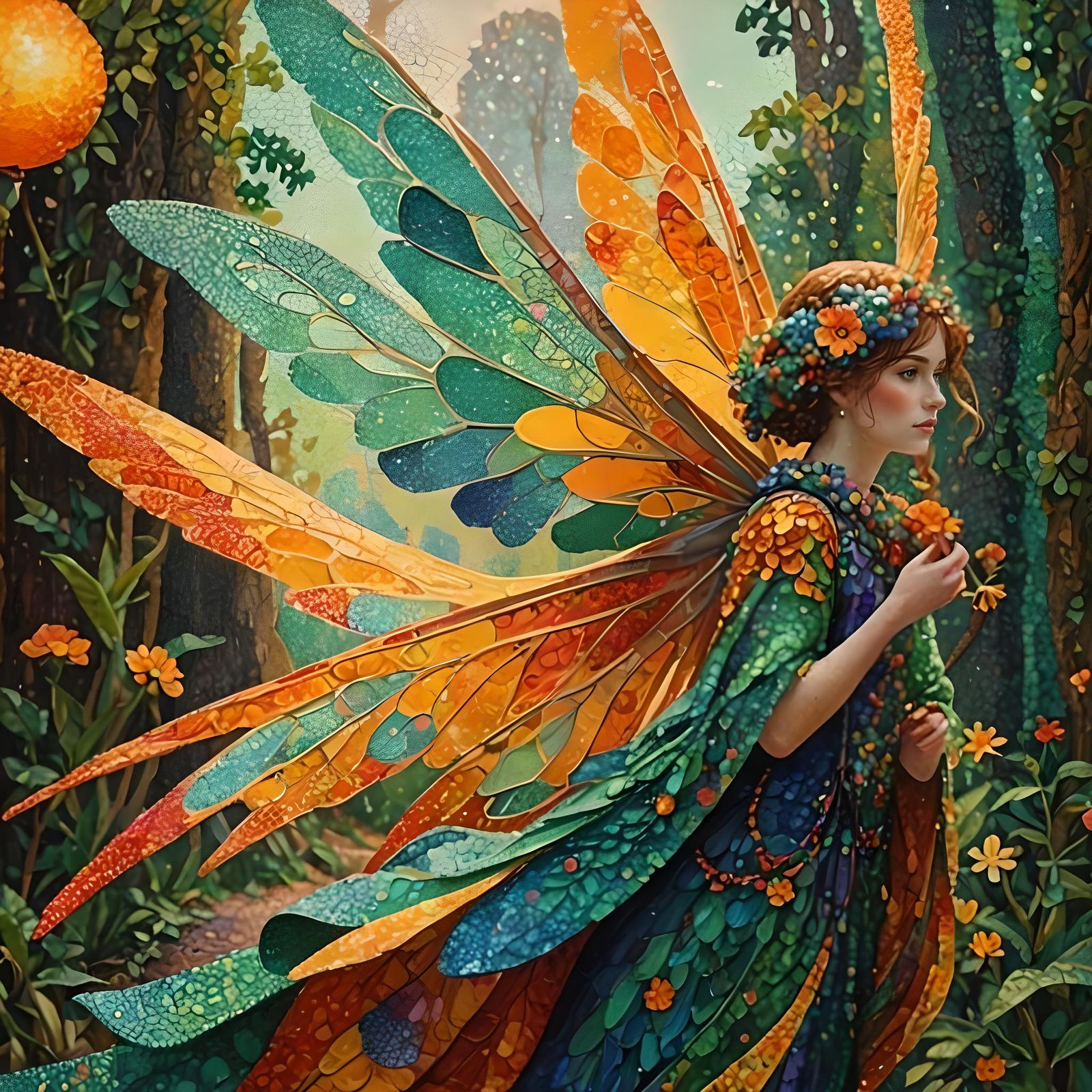 Example of Pointillism Technique