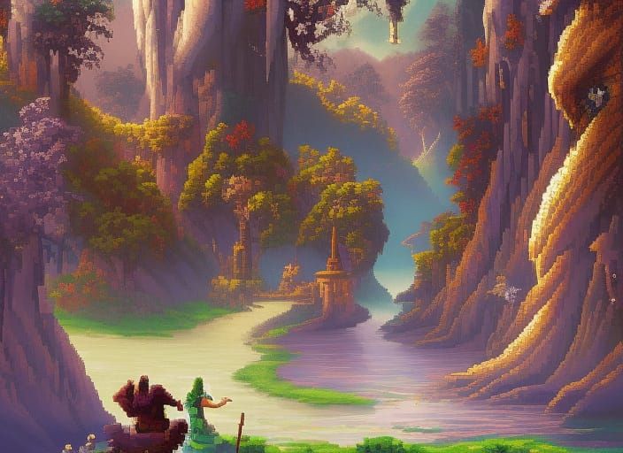 Fantasy land in another universe