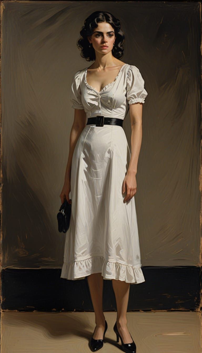 Classic Figure Study in Dramatic Chiaroscuro