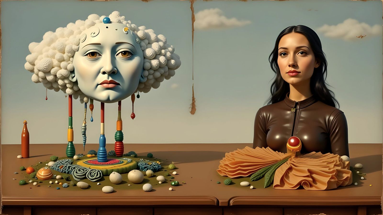 Pareidolia Objects with Colorful 3D Layers