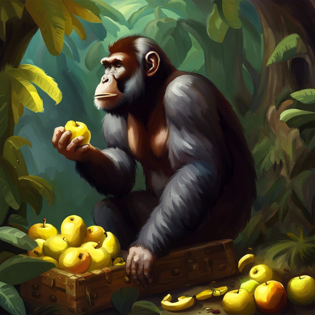 Ape's Dream: Treasure of Bananas and Apples