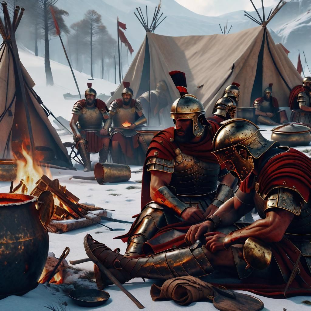 Harsh winter of Britania