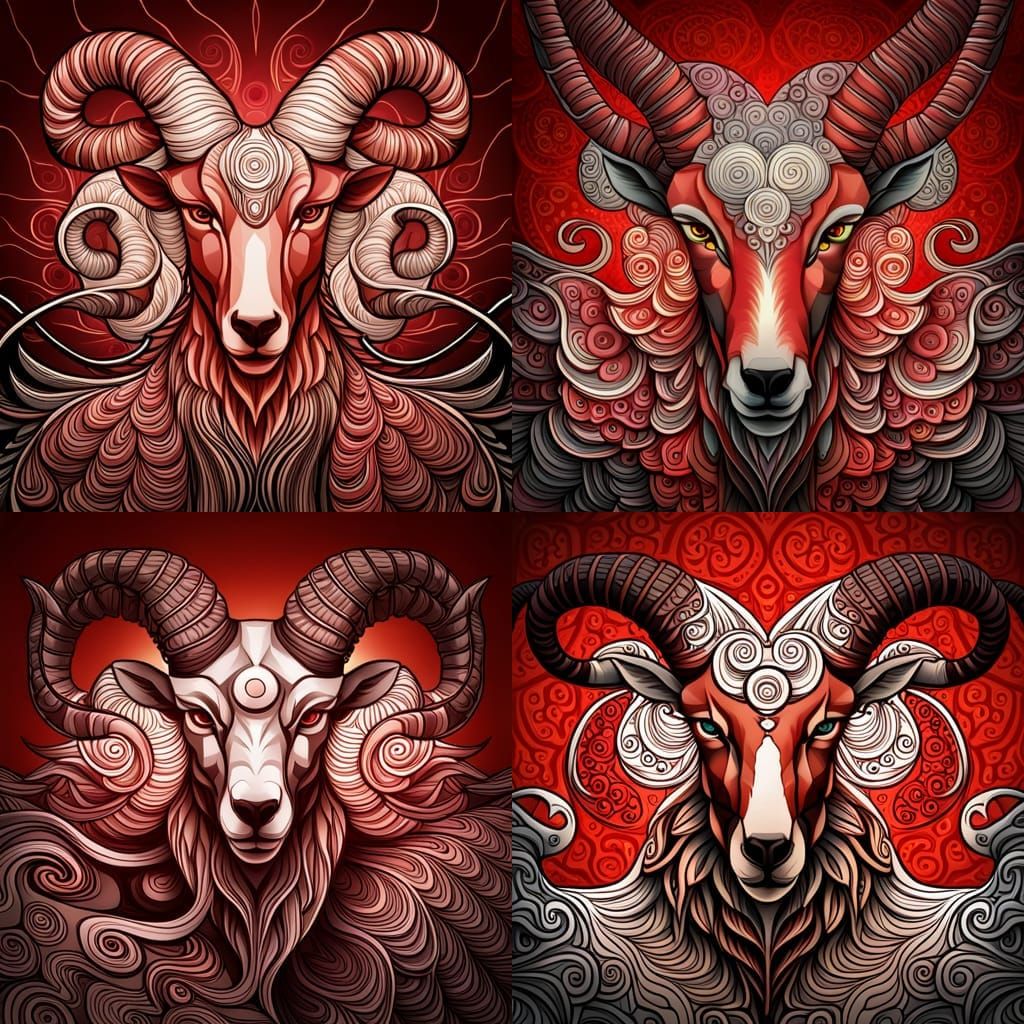 Bloody Horror Bighorn Sheep