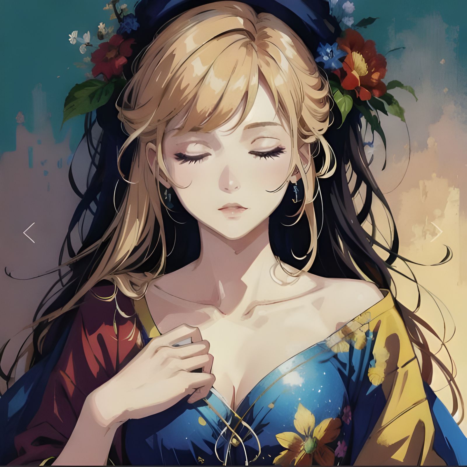 Surreal Image of Sleeping in Memories