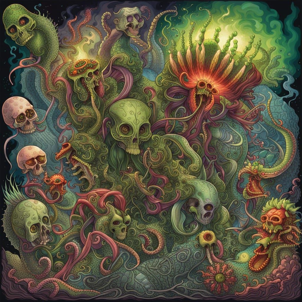 Interdimensional Alien Invasion with Biomechanical Plants