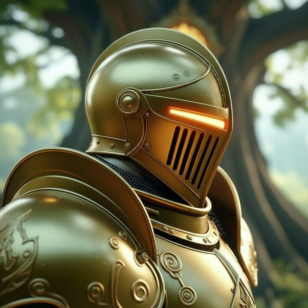 Automaton Knight Guardian of Runed Tree