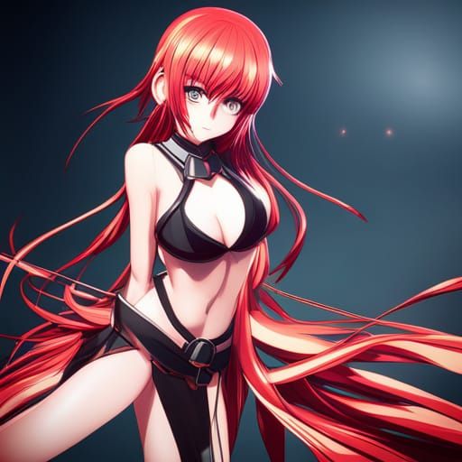 Rias Gremory: 3D Shading in Unreal Engine 5