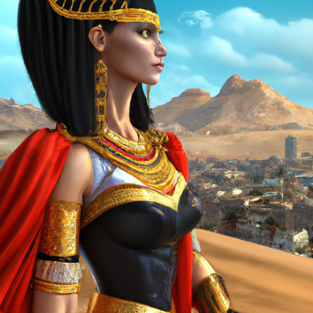 Queen Cleopatra: Strong Leader in Ancient Alexandria