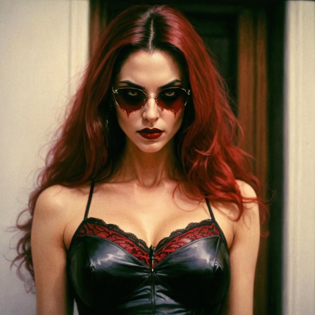 vampire wife inks and pencils