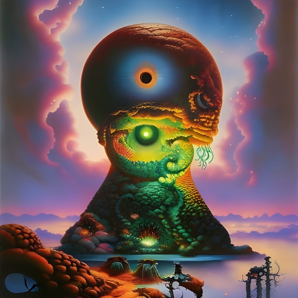 Colorful Lovecraftian Horror in Epic Style