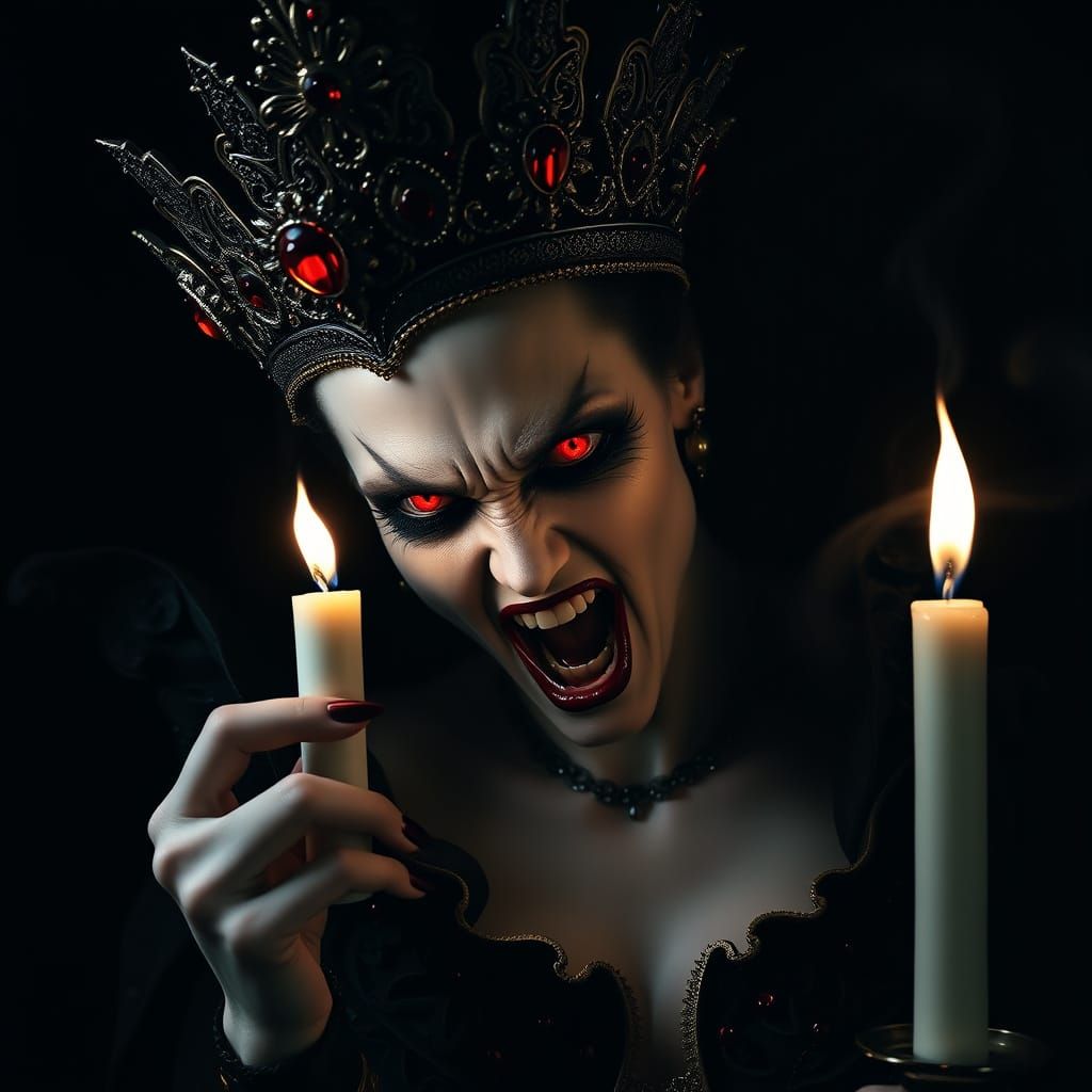 Vampire Queen in Dark Majesty, Scream of Rage